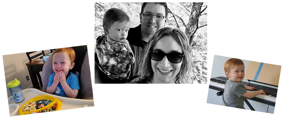 adoptive family Kayla and Brandon