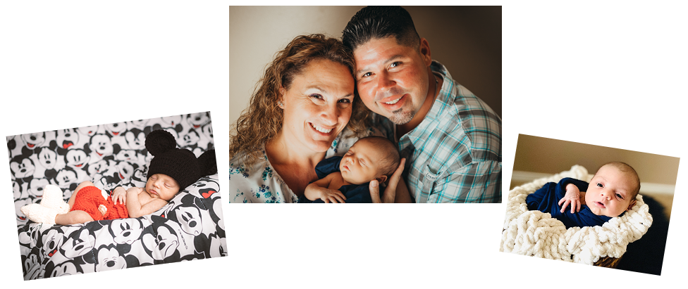 adoptive family Amanda and Aaron