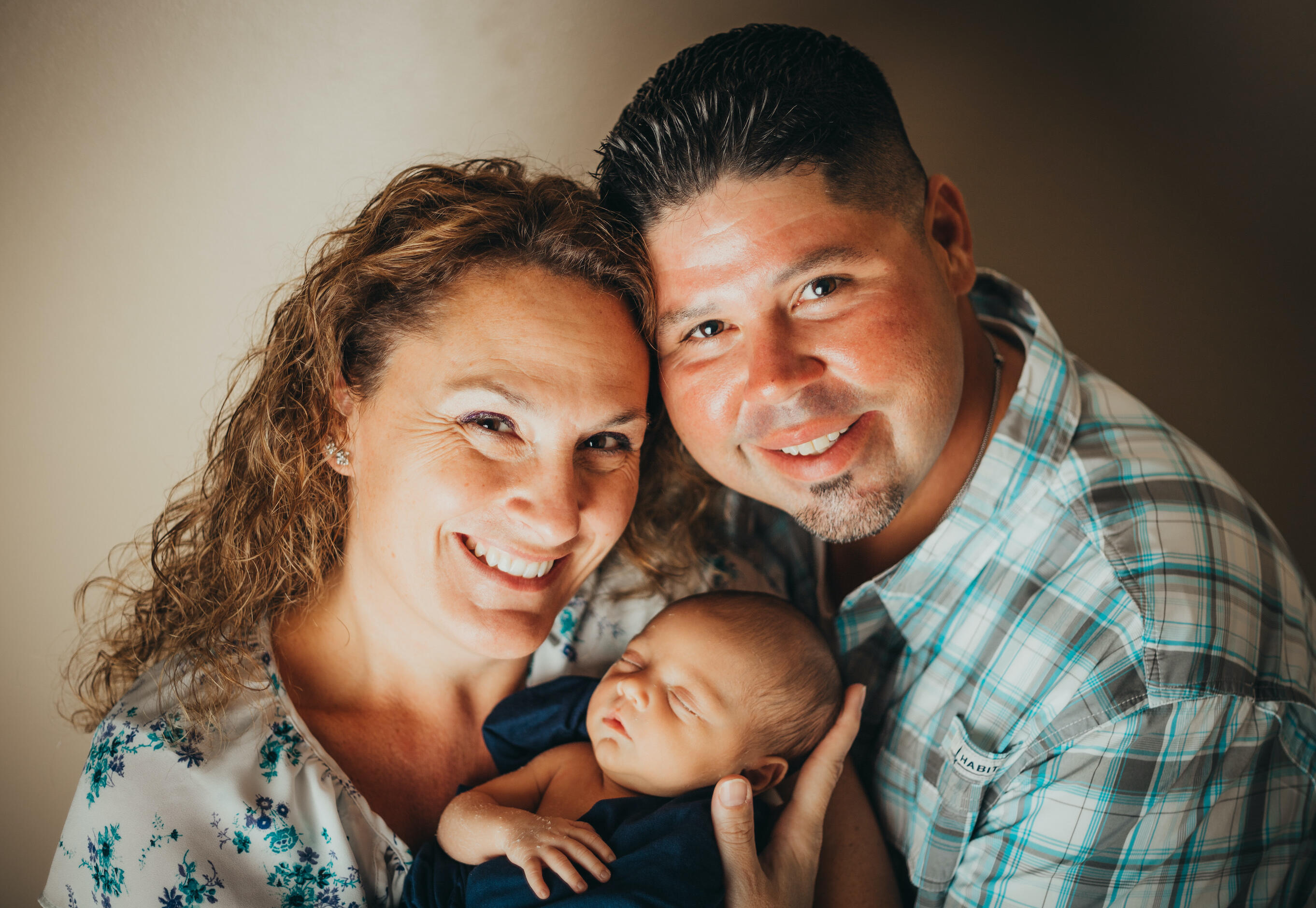 adoptive family Amanda and Aaron
