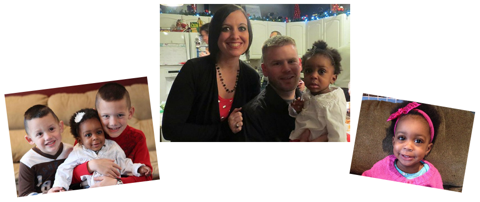 adoptive family Douglas and Amber