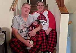 adoptive family Bill and Sara