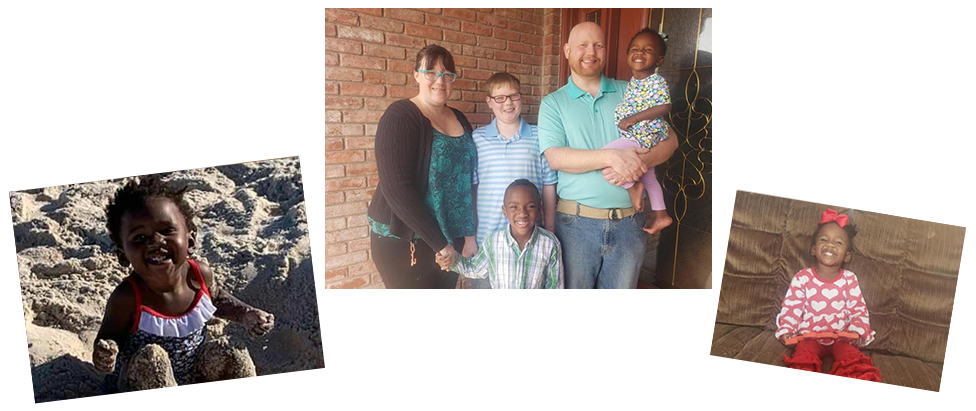 adoptive family Stephanie and Dan
