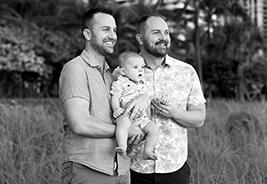adoptive family Gregg and Shea