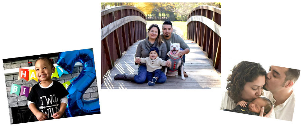 adoptive family Estuardo and Keiry