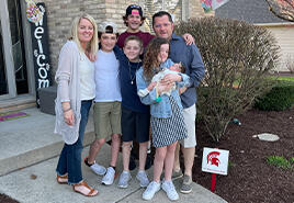 adoptive family Nora and Paul