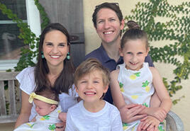 adoptive family Lindsay and David