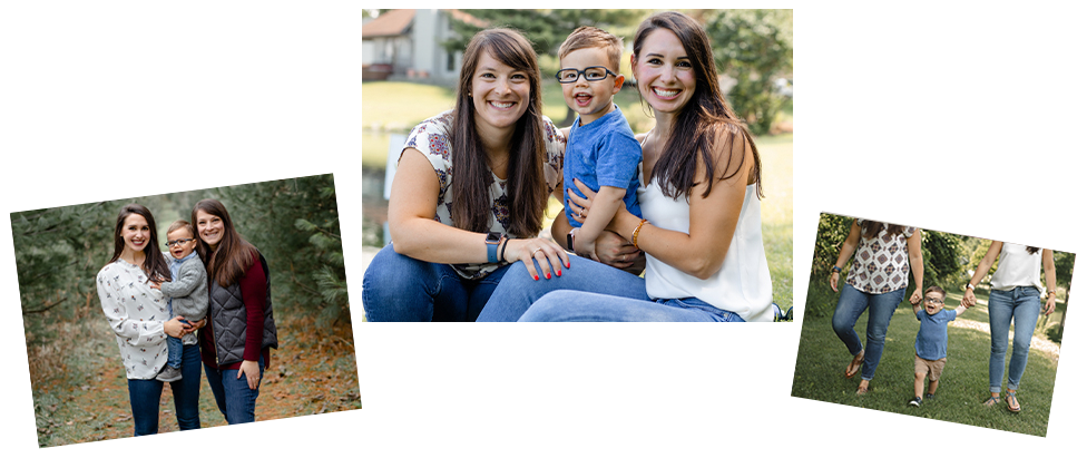 adoptive family Emily and Brooke