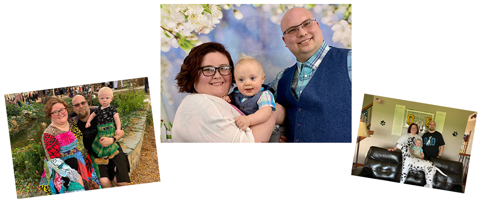 adoptive family Rebecca and Anthony