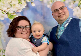 adoptive family Rebecca and Anthony