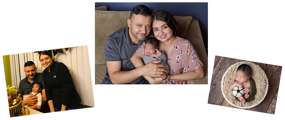 adoptive family Cristina and Abel