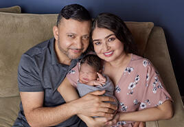 adoptive family Cristina and Abel