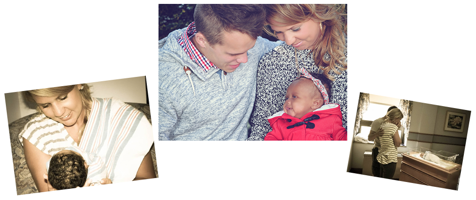 adoptive family Noelle and Tyler