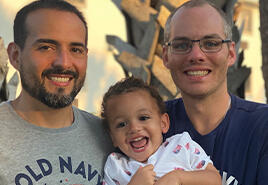 adoptive family Ryan and Xavier