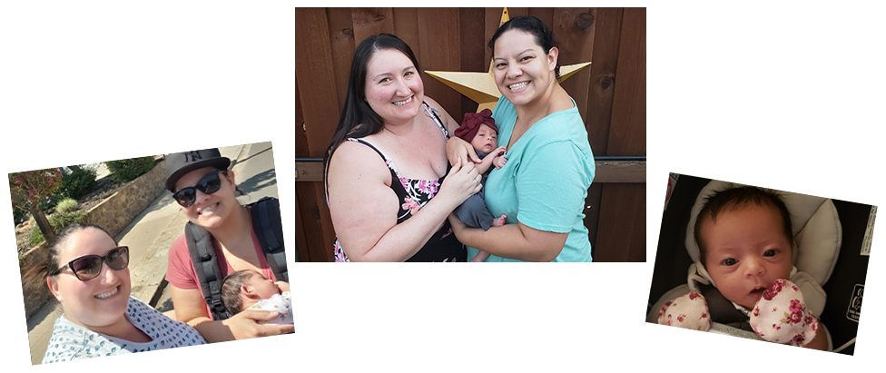 adoptive family Jessica and Christina