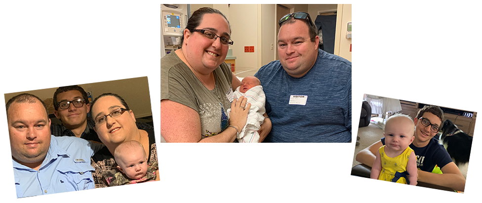 adoptive family Haley and Tony
