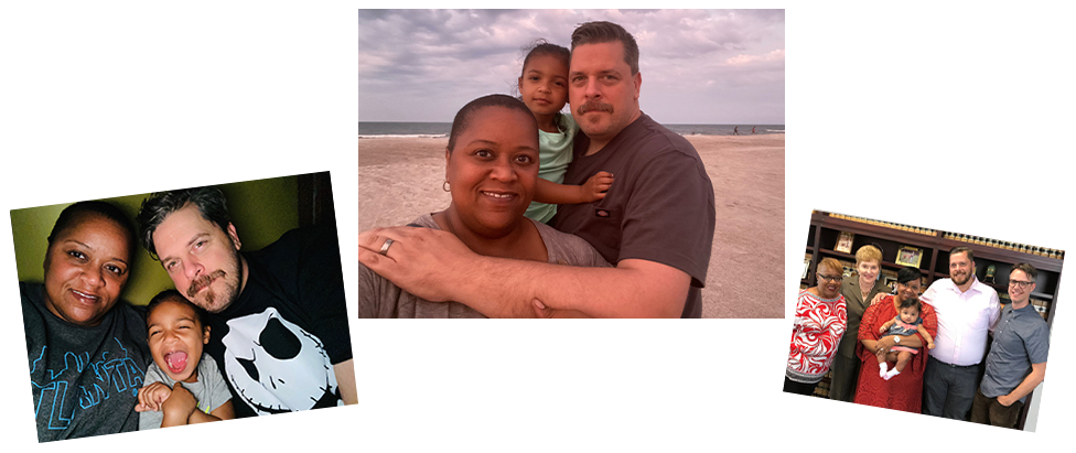 adoptive family Staci and Jeremy