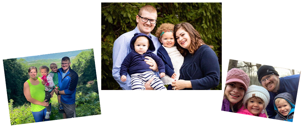 adoptive family Samantha and Tim