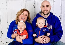 adoptive family Kerri and Jason