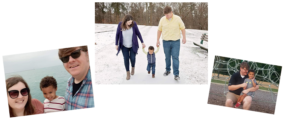 adoptive family Meg and Will