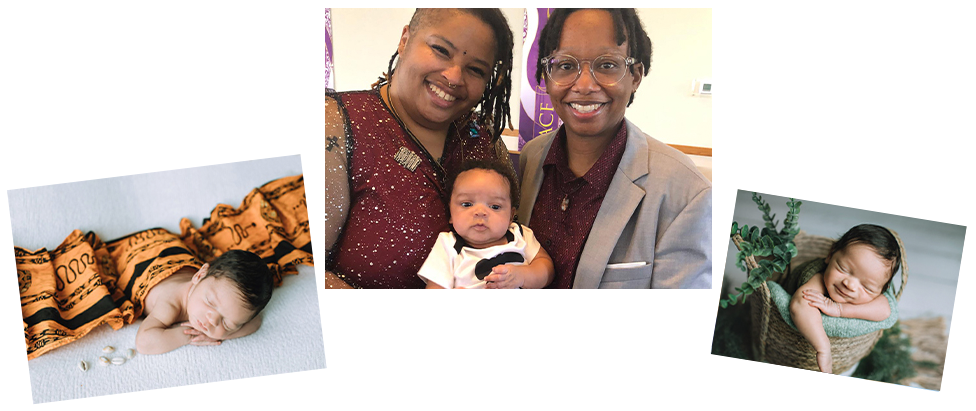 adoptive family Starr and Jennifer