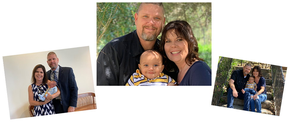 adoptive family Duane and Nakia