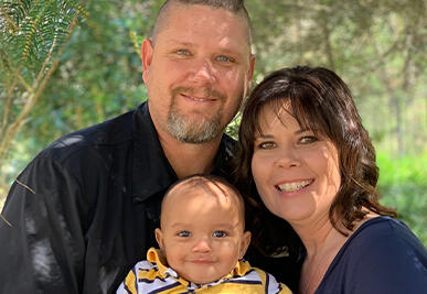 adoptive family Duane and Nakia