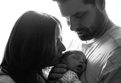 adoptive family Courtney and Jimmy