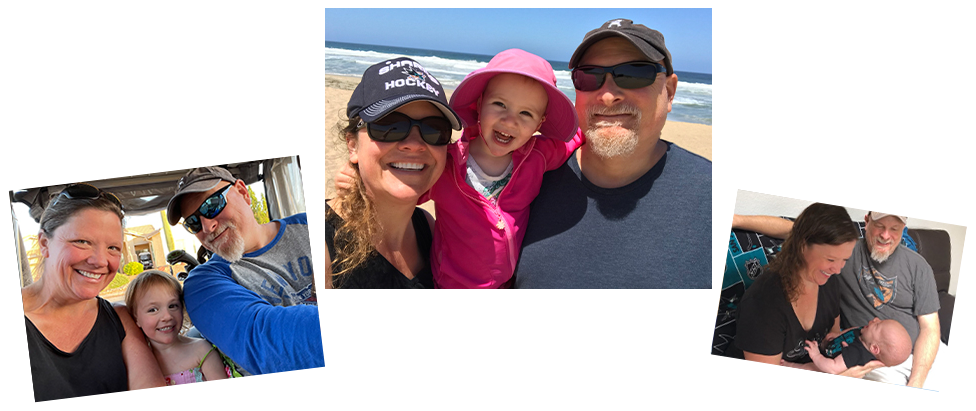 adoptive family Kim and Jeff