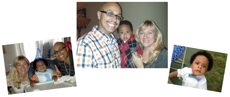 adoptive family David and Francie
