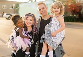 adoptive family Jon and BreAnna