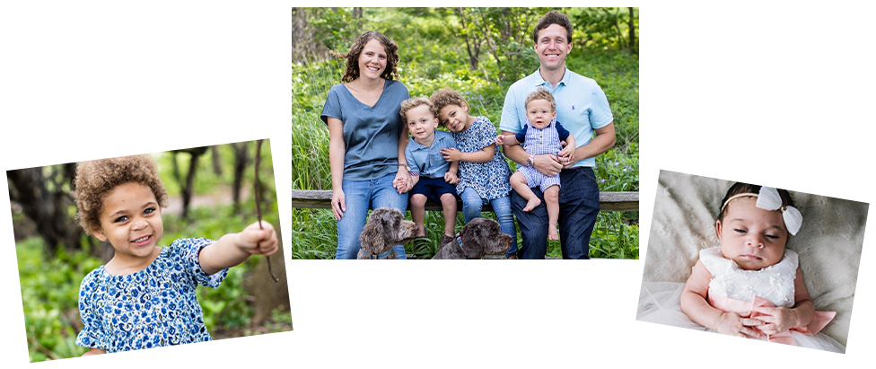 adoptive family Michelle and George