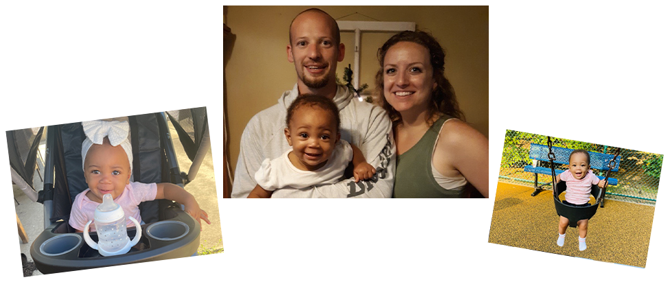 adoptive family Haley and Aaron
