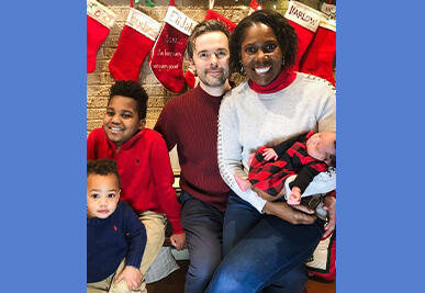 adoptive family Lois and Benjamin
