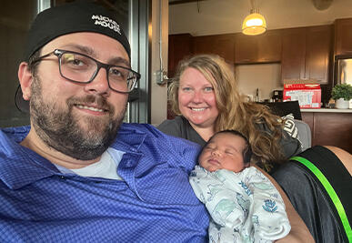 adoptive family Wesley and Julie