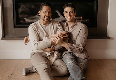 adoptive family Francesco and Joseph
