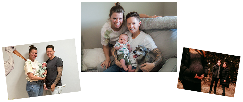 adoptive family Renee and Michelle