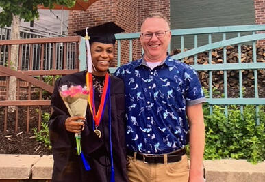 adoptive family Mike and Daughter Abby