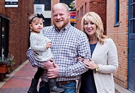 adoptive family Dan and Brooke