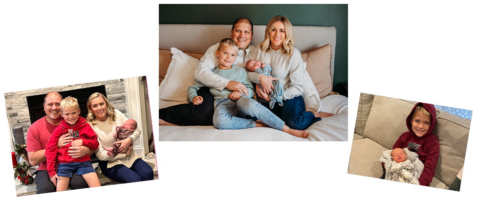 adoptive family Sarah and Ryan