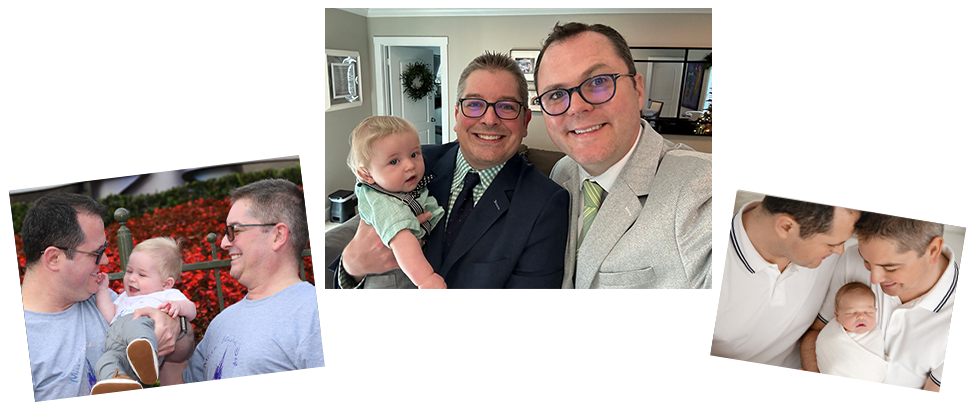 adoptive family Mike and Mike