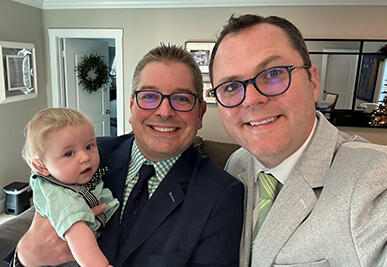 adoptive family Mike and Mike