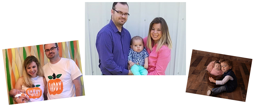 adoptive family Greg and Brittany