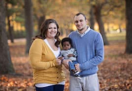 adoptive family Tom and Heather