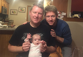 adoptive family Andrew and Cory