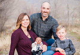 adoptive family Ryan and Brooke