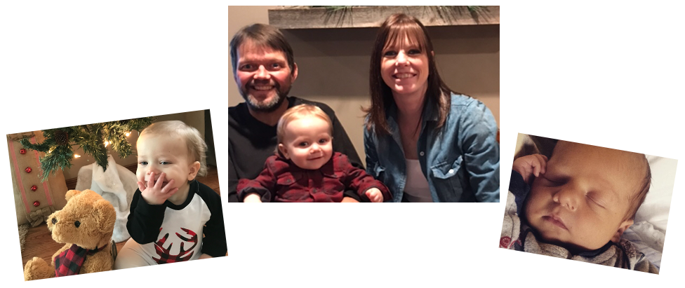 adoptive family Angie and Brad
