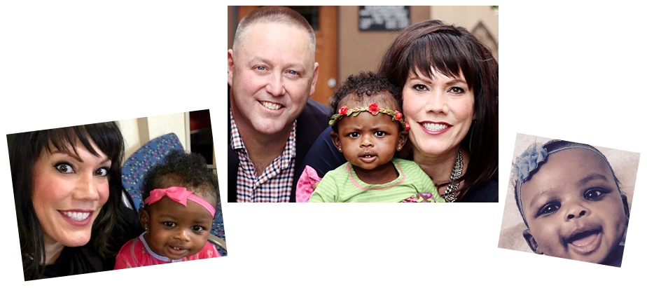 adoptive family Keely and Charlie