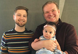 adoptive family Jeff and Jeff