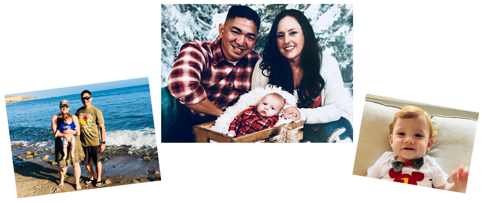 adoptive family Carlo and Julie