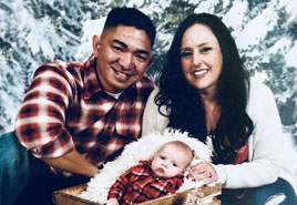 adoptive family Carlo and Julie